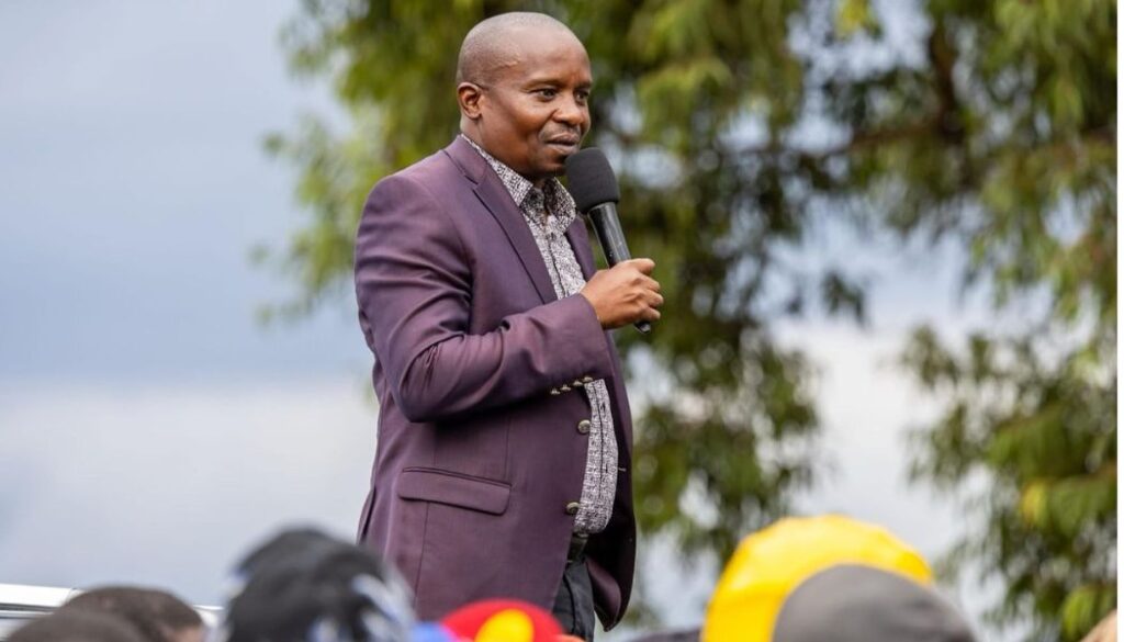 Deputy President Prof. Kithure Kindiki heckled by a hostile crowd in Othaya, Nyeri County, that chanted "Wantam" slogans