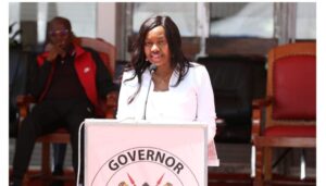 Nakuru Governor Sudana Kihika has sacked her speechwriter for making 'Wamunyoro' error in her Madaraka Day speech.