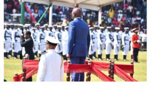 President William Ruto has announced that 20 percent of housing units under the Affordable Housing Programme will be set aside for members of the disciplined forces.