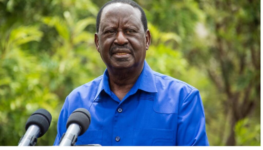 Raila Odinga breaks silence over the death of Albert Ojwang