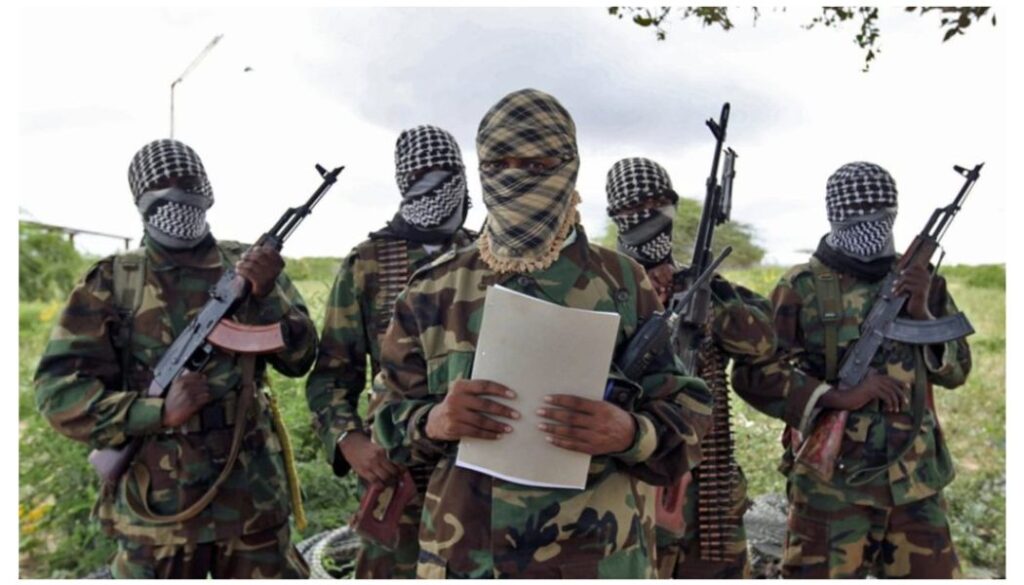 Two suspected Al-Shabaab militants were killed in a security operation along the Alungu-Elwak road in Mandera County.