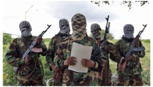 Two suspected Al-Shabaab militants were killed in a security operation along the Alungu-Elwak road in Mandera County.