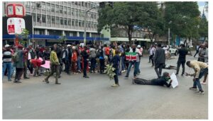 Protests break out in Nairobi CBD with calls for DIG Lagat to resign over Albert Ojwang murder