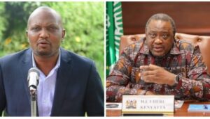 Moses Kuria sends message to Uhuru after regaining full control of Jubilee Party