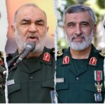 Israel targeted leading members of Iran's armed forces on Friday during its unprecedented onslaught hitting military and nuclear targets across the country.