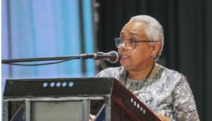 Former First Lady Margaret Kenyatta urges Gen Zs to experiment new ideas.