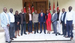 Wiper Party Leader Kalonzo Musyoka on Thursday, May 15, 2025, met members of the Matatu Owners Association (MOA). 