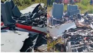 Two Kenya Air Force officers tragically lost their lives on Saturday, June 14, after their plane crashed in the Ndavaya area of Kinango, Kwale County.