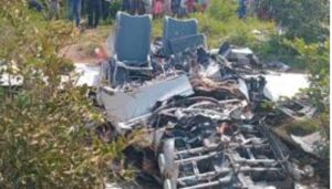 The Kenya Air Force plane KAF 718 was in the air for 27 minutes before it fell from the sky on Saturday, June 14.