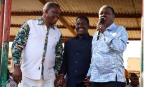 Justin Muturi unveils Democratic Party candidate For Mbeere North MP seat