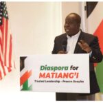 Speaking at a town hall meeting with Kenyans living in Texas, Matiang’i questioned why tribalism remains central to Kenya’s politics instead of competence and integrity.