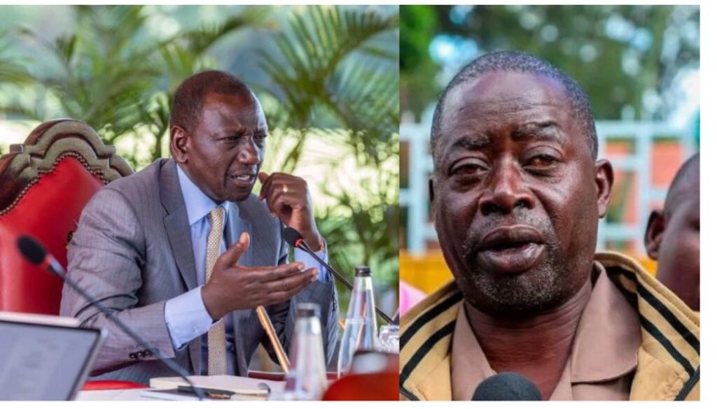 President William Ruto called Albert Ojwang's father after the demise of the teacher to console the family and also donated Ksh2 million.