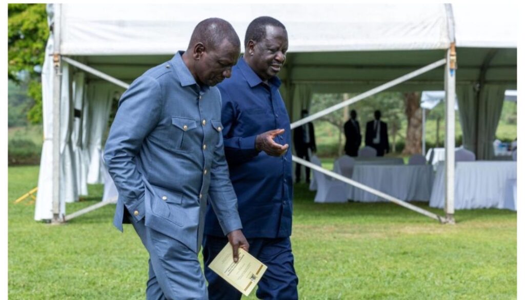 Orange Democratic Movement (ODM) Party leader Raila Odinga has called on President William Ruto to address police brutality in the country.