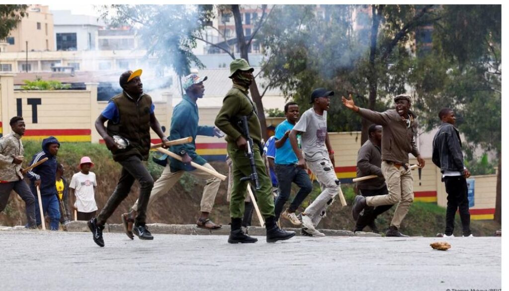Goons confess to being hired to disrupt protests in Nairobi