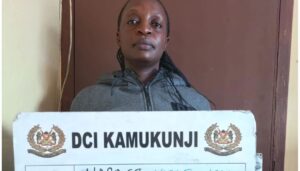 A 38-year-old woman is in police custody after allegedly fleecing a Chinese national of $101,000 (equivalent to Ksh 13 million).