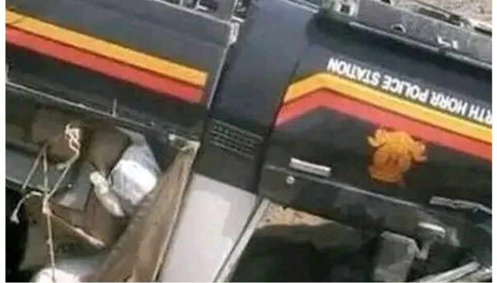 Four police officers died following a tragic road accident that occurred on Sunday evening along the Garissa Highway.