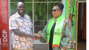 Former Water CS Sicily Kariuki has joined Gachagua’s Democracy for Citizens Party (DCP).