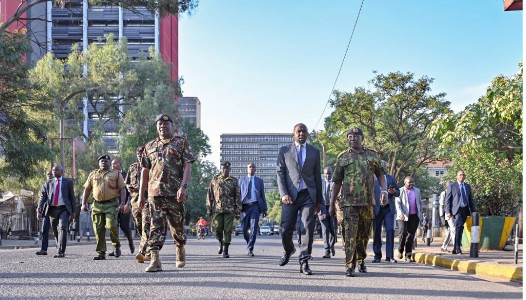 Interior CS Murkomen sends message to Kenyans as protests kick off in Nairobi CBD