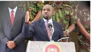 Interior Cabinet Secretary Kipchumba Murkomen terms the June 25 protests as an attempted coup.