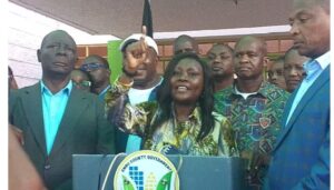 Embu Governor Cecily Mbarire has accused former Deputy President Rigathi Gachagua of intimidation and interference in Embu County affairs.