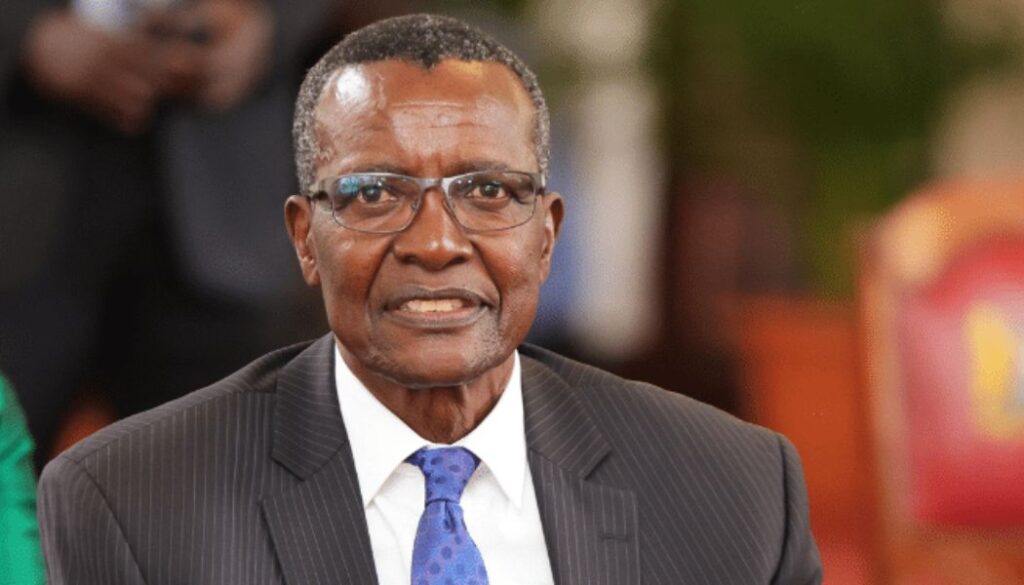 Former Chief Justice David Maraga has announced that the state has withdrawn his security.