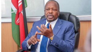 Mutahi Kagwe has condemned looting of fertiliser and vandalism of the National Cereals and Produce Board depot in Maua, Meru county, during unrest on June 25. 