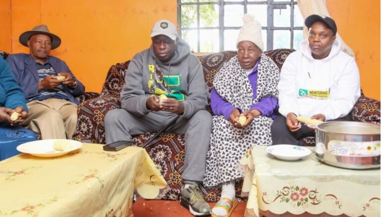 Former Deputy President Rigathi Gachagua is mourning following the death of his only surviving aunt, Gladys Gathoni Kahua