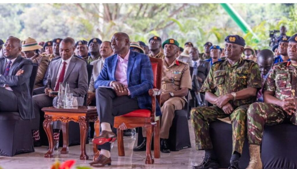 President Ruto supports shoot-to-kill order as Murkomen shifts stance after rebuke