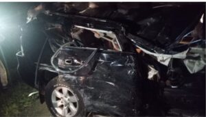 Senior police officer among two killed in collision on Narok-Mai Mahiu highway.