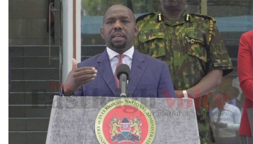 MPs plot CS Murkomen impeachment over shoot-to-kill order