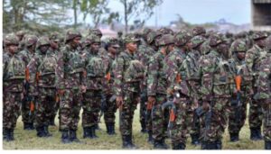 KDF soldiers to start paying for meals as oov't ends food subsidy program