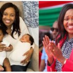Nakuru Governor Susan Kihika has defended her decision to give birth in US, saying it would have been inappropriate for her "juniors" to see her naked.