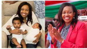 Nakuru Governor Susan Kihika has defended her decision to give birth in US, saying it would have been inappropriate for her "juniors" to see her naked.