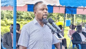 Trans Nzoia governor George Natembeya says he is currently occupied with serving the people at the expense of playing politics.