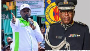 Gachagua calls for dismissal of Deputy IG Eliud Lagat after the death of Albert Ojwang