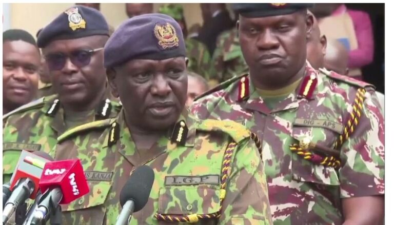 IG Kanja confirms Albert Ojwang was arrested following complaint by DIG Eliud Lagat
