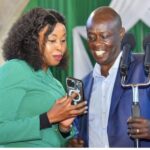 Digital communication strategist Pauline Njoroge has responded to critics after a picture of her with Former Deputy President Rigathi Gachagua