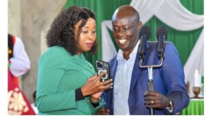 Digital communication strategist Pauline Njoroge has responded to critics after a picture of her with Former Deputy President Rigathi Gachagua
