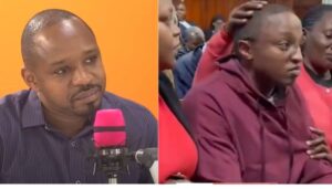 Activist Boniface Mwangi has called out Ndiang'ui Kinyagia following revelations that he was not abducted, but had instead gone into hiding.