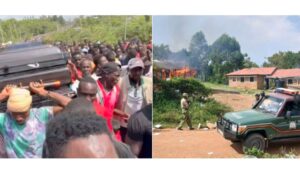 Youth carrying Albert Ojwang’s body set Mawego Police Station on fire