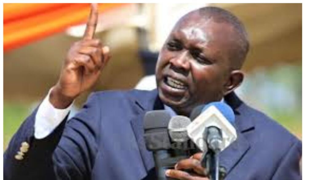 Kapseret MP Oscar Sudi has issued a stark warning to former Deputy President Rigathi Gachagua, saying he risks arrest next.