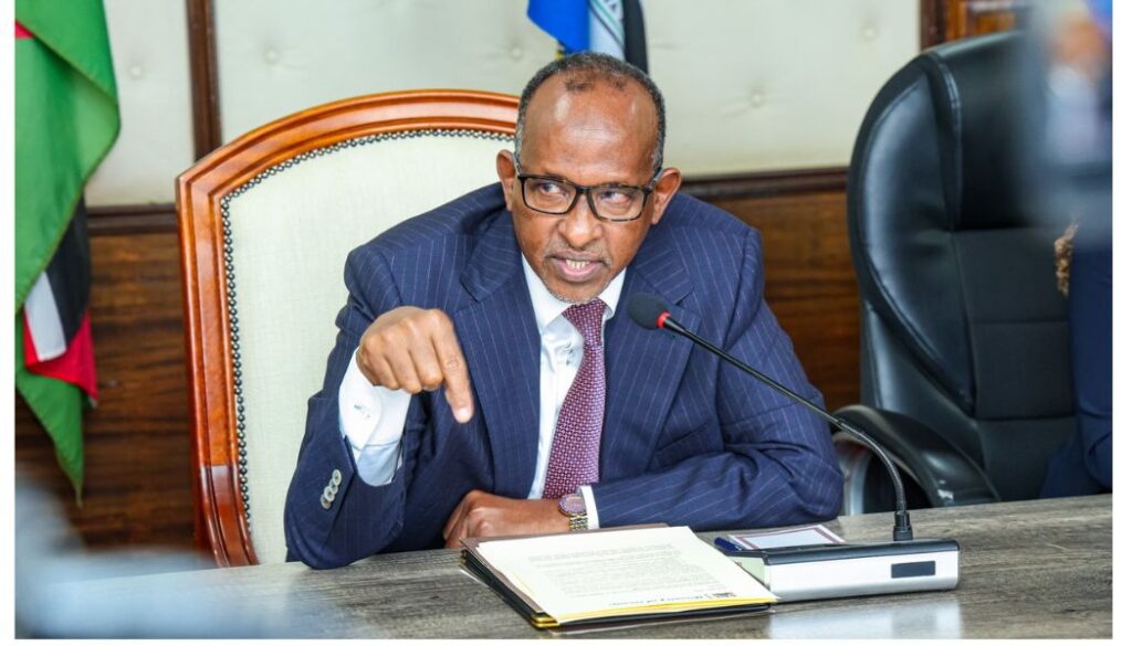 CS Duale declares free healthcare in level 2–4 facilities