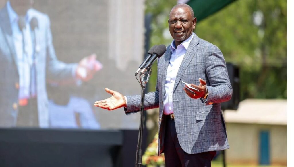 Ruto orders police to shoot Kenyans in the leg
