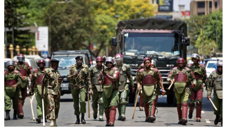 President William Ruto has termed attacks on Police Officers and Police stations as a declaration of war.