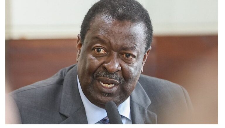 Musalia Mudavadi has drawn sharp criticism from a section of Kenyans following his condolence message to victims of the recent floods in Texas, United States.