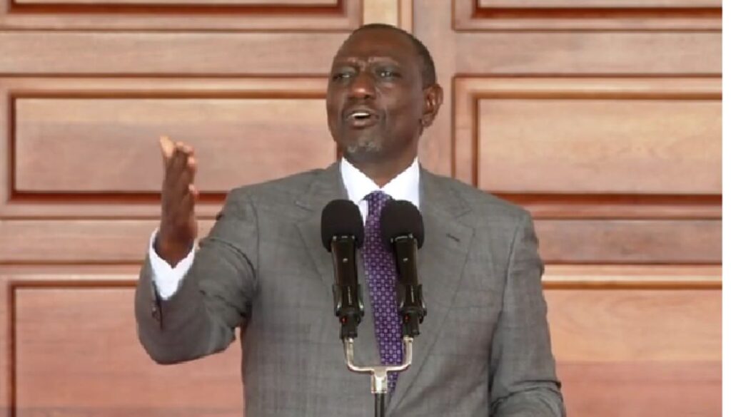 President William Ruto has faulted a court order barring the use of police road barricades during demonstrations.