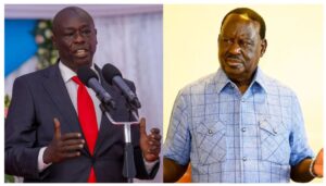 Gachagua’s DCP fires back at Raila over statement on ‘shoot to maim’ Ruto orders