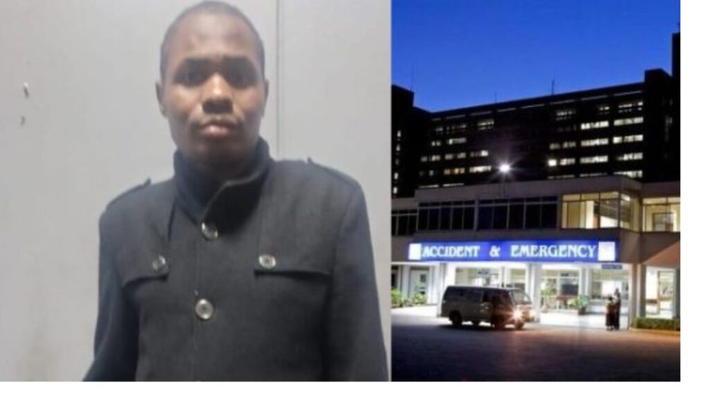DCI) have arrested Kennedy Kalombotole in connection with a murder that occurred inside the Kenyatta National Hospital (KNH).