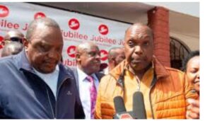 Jubilee hits back at Raila over claim Uhuru brokered Broad-Based government