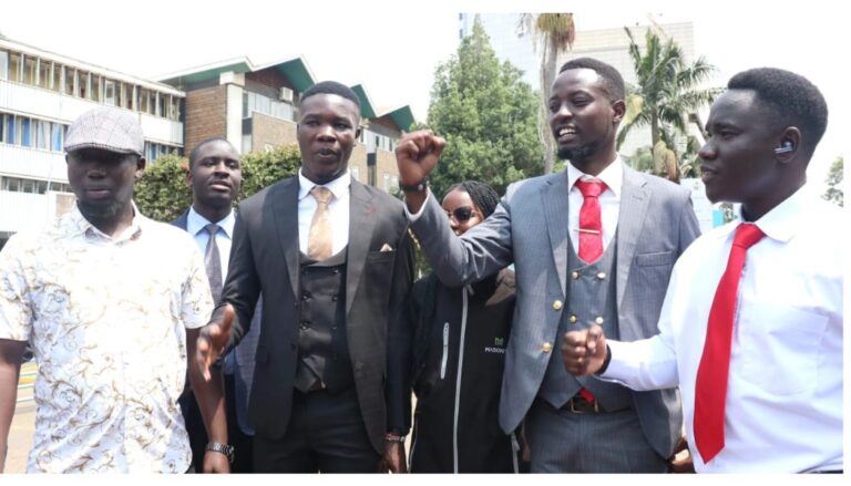 A section of University students back Raila’s call for intergenerational conclave.